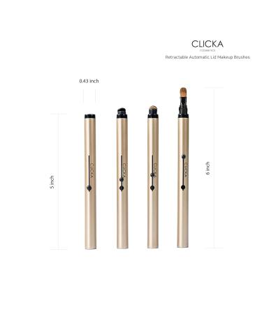 Retractable Automatic Lid Concealer Brush - Champagne Gold | Shop Internationally & Enhance Your Beauty - Buy Online on GoSupps.com