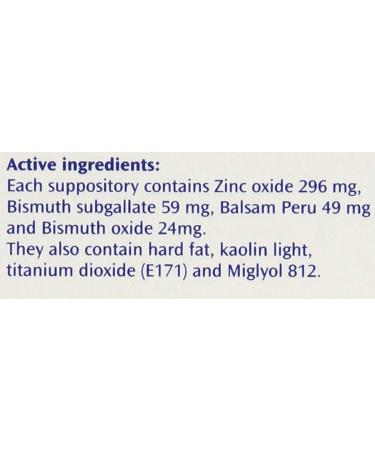 Anusol Suppositories (24) - Fast Relief for Hemorrhoids - Buy Online on GoSupps.com