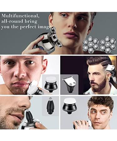 5 in 1 Electric Razor for Men - Cordless Bald Head Shaver & Grooming Kit | Multifunctional USB Charging Hair Trimmer - Shop Now - Buy Online on GoSupps.com