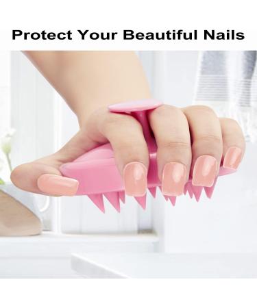 Pink Shampoo Brush & Scalp Massager | Soft Silicone Bristles for Hair Growth & Shed Removal | International Shipping Available - Buy Online on GoSupps.com
