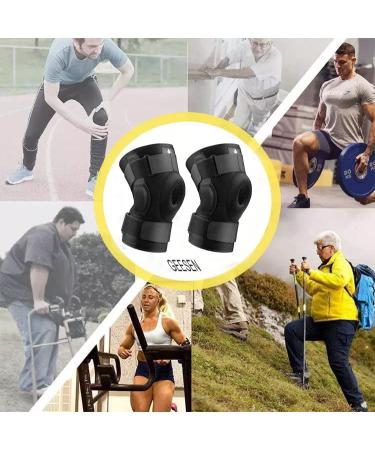 Power Knee Brace - Joint Support for Pain Relief | ACL Arthritis & Meniscus Tear - Adjustable Compression for Men & Women - Buy Online on GoSupps.com