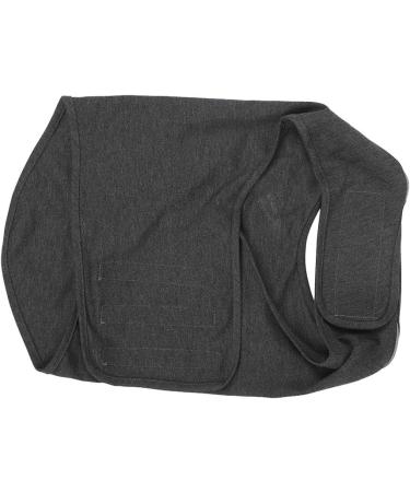 Buy Tnfeeon Pet Dog Calm Down Clothes | Dark Gray Cotton Anti-Fear & Anxiety Jacket for Stress Relief - Buy Online on GoSupps.com