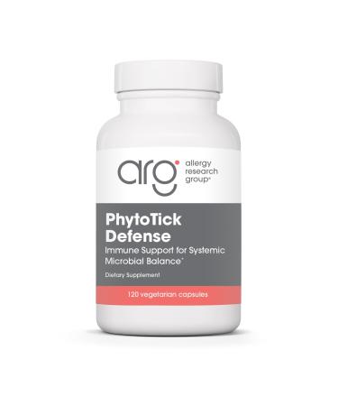 Allergy Research Group Phyto Tick Defense Supplement - Mushroom Complex Mushroom Extract Powder in Convenient Capsules Nootropic with Lions Mane Cordyceps Beta Glucans - 120 Vegetarian Capsules