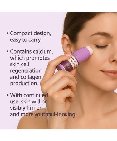 2PCS Calcium Volume Multi Balm Multi-Action Moisturizer Stick Stick Gentle Formula Improves Fine Lines Dark Circles Moisturizing Firming Eye Area Skincare - Buy Online on GoSupps.com