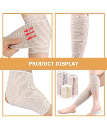 FOMIYES Compression Non-Stick Wraps - 3 Rolls for Wounds Waist Trainer Knee Head Joint & Leg Support - Comfortable Cotton & Spandex - Buy Online on GoSupps.com