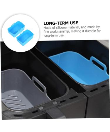 Alipis Air Fryer Baking Pads 2pcs Air Fryer Pad Baking Pans Baking Liners Silicone Air Fryer Mat Baking Supplies Multipurpose CUA17218SE2RXO2604JGZXVPQ - Buy Online on GoSupps.com