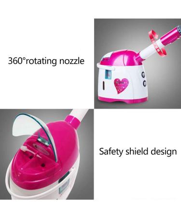 Facial Steamer Nano Ionic Face Steamer Hot Mist Moisturizing Sprayer Home Sauna SPA for Home Facial SPA Moisturizing Deep Cleaning - Buy Online on GoSupps.com