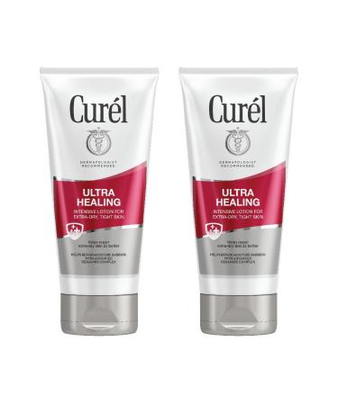 Cur l Ultra Healing Body Lotion Moisturizer for Extra Dry Skin Body and Hand Lotion with Advanced Ceramide Complex and Hydrating Agents 6 Ounce (Pack of 2) 6 Fl Oz (Pack of 2)