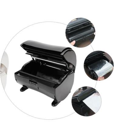 2 Pcs Tin Foil Fold Hairdressing Foil Dispenser Foil Dispenser Hairdressing Foil Cutting Machine Abs Environmental Protection Material Mini Care Product Blackx2pcs 17x9cmx2pcs - Buy Online on GoSupps.com