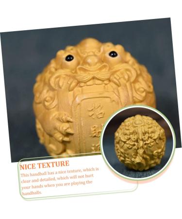 Buy Gleavi-Sornament Feng Shui Pi Yao Tea Pet | Brass Baoding Balls & Kylin Statue for Protection | International Shipping - Buy Online on GoSupps.com