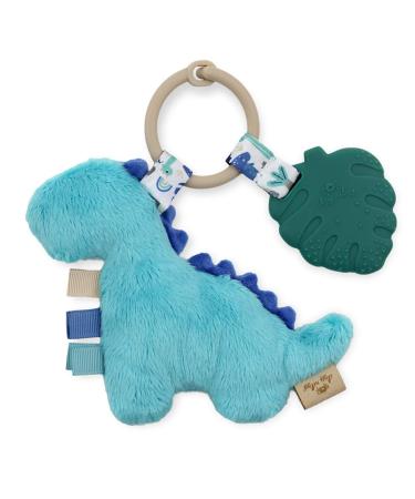 Itzy Ritzy James the Dinosaur Plush Pal & Silicone Teether | 0+ Months - Buy Online on GoSupps.com