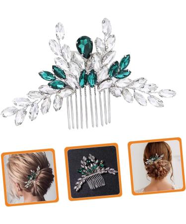 Didiseaon Bridal Comb Hair Decorations Bride Hair Clip Hair Teasing Comb Decorative Hair Clips Hair Side Comb Rhinestone Hair Clip Accessories The Side Alloy Dinner Party Hair up - Buy Online on GoSupps.com