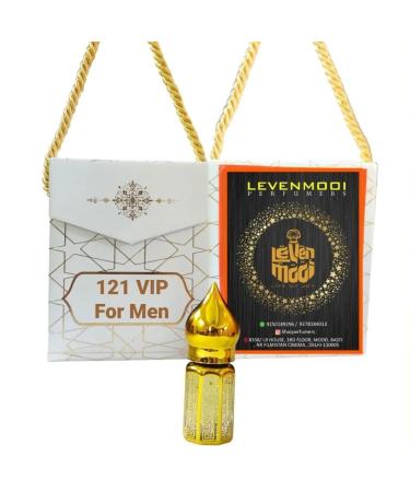 121 VIP FOR MEN Attar For Unisex Suitable For Occasion Parties & Daily Uses 12ml