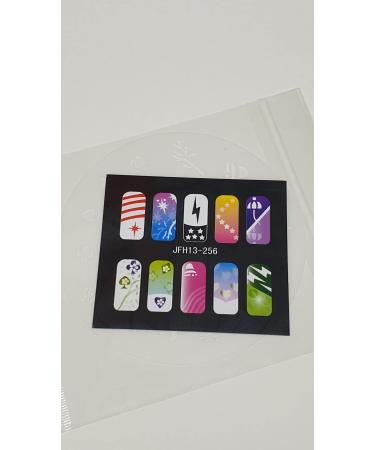 Fingernail stencil (airbrush nail art) Fengda JFH13-256