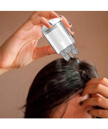 Zunishaone Scalp Oil Applicator Hair Proposal Bottle hair care bottle with integrated massage tools for hydration and daily maintenance white - Buy Online on GoSupps.com