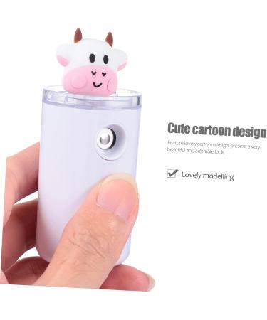 FOYTOKI Moisturizer Hydrating Humidifier Face Cartoon Humidifier Skin Steamer White Plastic Material - Buy Online on GoSupps.com