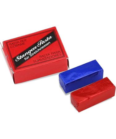 High-Quality 2-Piece Straight Razor Set | Hollow Ground with Wooden Handle & Grinding Paste | Solingen Craftsmanship - Buy Online on GoSupps.com