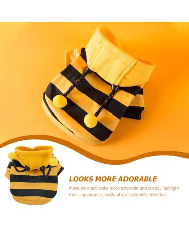 Puppy Outfits Pet Costume Dog Hoodies: Cat Holiday Cosplay Warm Clothes Puppy Cute Hooded Coat Christmas Outfits for Cat Small Dogs Puppy Kitten L Outdoor Clothing Yellow L - Buy Online on GoSupps.com