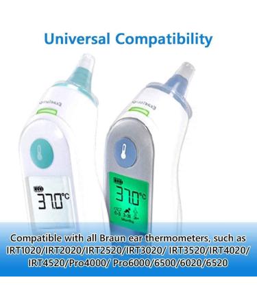 100 Pack Ear Thermometer Covers Replacement Probe Cover Tips Lens Filters Refill Caps for All Braun Models Digital Thermometers Disposable Covers OFF-White - Buy Online on GoSupps.com
