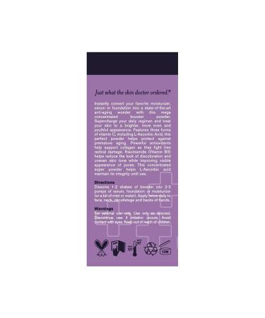 DERMAdoctor Kakadu C Triple C + B3 Booster Powder | Vitamin C Serum & Niacinamide for Brightening & Pore Minimizing - 0.33 oz - International Shipping Available - Buy Online on GoSupps.com