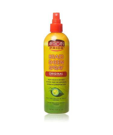 African Pride Braid Sheen Spray 12 Oz