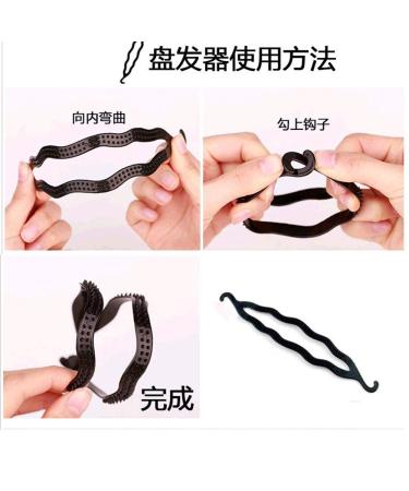 Homo Trends Hair Braiding Tools | Fast Hair Styling Accessories & 104 Elastic Ties for Women & Girls - Shop Now! - Buy Online on GoSupps.com