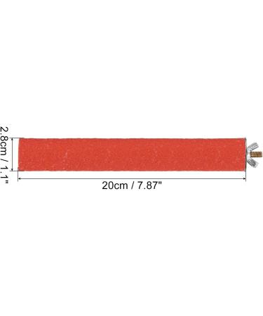 Buy PATICIL 1.1x7.9 Vogel Paw Bird Wood Perch Stand - Ideal Cage Accessories for Small Birds Parrots Lovebirds & Budgerigars - Red - Buy Online on GoSupps.com