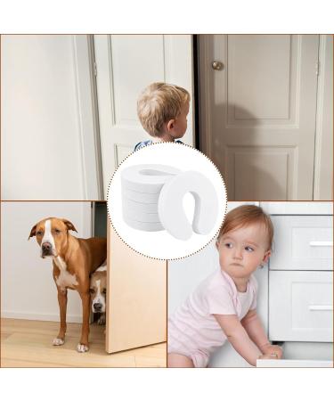 Fousenuk Child Locking Door Stoppers - 6 Pack Door Protection for Kids & Pets | Finger Clamp Safety Foam - Buy Online on GoSupps.com