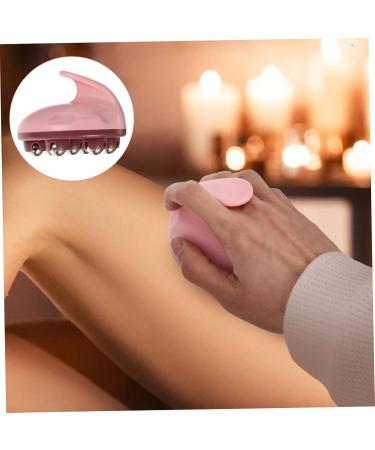 Lalafina 5-Sided Red Ball Massager - Handheld Muscle Roller & Massage Stick for Effective Muscle Relief | Magnetic ABS Household Tool - Buy Online on GoSupps.com