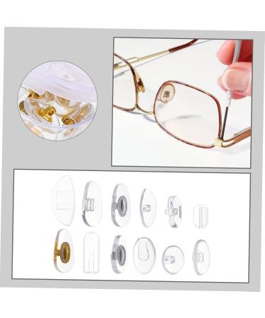 Gleavi Self-Adhesive Air-Silicone Sunglasses Parts | Clear Installation & Replacement Cushions - 2 Colors - Buy Online on GoSupps.com