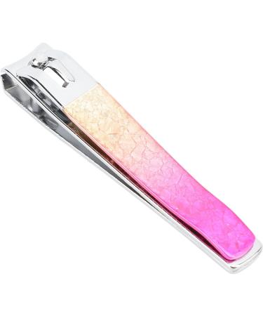 Stainless Steel Nail Clippers Comfortable Grip Electroplating Fingernail Tool for Precise Trimming at Home - Buy Online on GoSupps.com