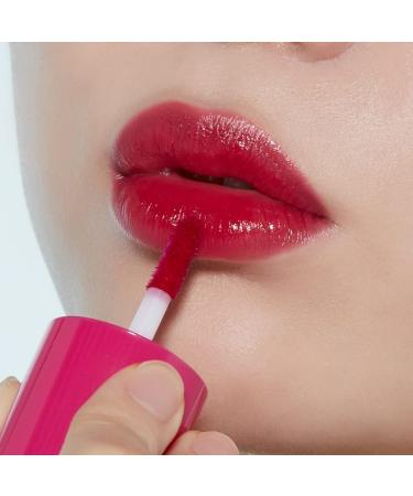 ETUDE Dear Darling Water Tint Strawberry Ade (21AD) | Bright Lip Tint with Pomegranate & Grapefruit Extract - Buy Online on GoSupps.com