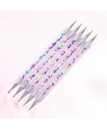 5ST Nail Kits: Gemstone & Pearl Tip Pens for Manicure Accessories | Rhinestone Packer & Grain Pencil - Buy Online on GoSupps.com