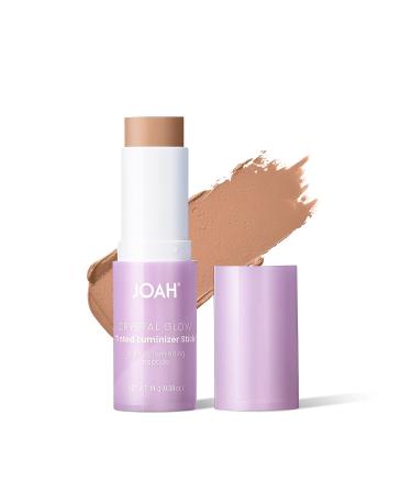 JOAH Beauty Crystal Glow Tinted Luminizer Stick  Multitasking Korean Makeup Highlighter and Bronzer Stick  Customizable Formula for a Natural Glow  Peptide Infused  Light with Neutral Undertones - Buy Online on GoSupps.com