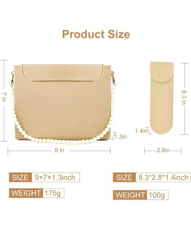 Drawzone Silicone Makeup Bag with Travel Brush Holder | Trendy Cosmetic Bag for Women | Portable Toiletry Bag in Khaki - Buy Online on GoSupps.com
