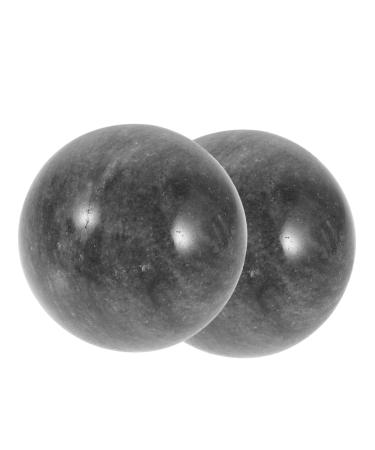 Besportble 1 set of gymnastics ball handballs Hand exercise massage balls Handbal tool rollerball hand massage ball reusable metal balls sport massage globe massage device the ball roll 5x5cm As shown