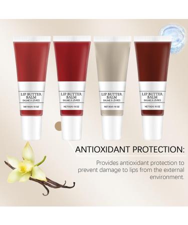 Lip Balm Set for Girls Moisturizing Lip Balm - 4 Pack Lip Gloss Sticks Set Moisturizing Lip Cream | Small Lip Moisturizer Long Lasting Lip Gloss - Buy Online on GoSupps.com