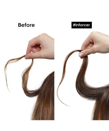 L'Oreal Professionnel Inforcer Strengthening Shampoo & Conditioner Set with Biotin - 16.9 Fl. Oz | Protects, Prevents Breakage, Adds Softness | For Weak, Fragile, Damaged Hair - Buy Online on GoSupps.com