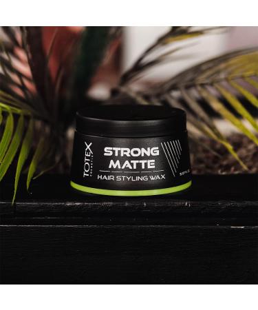 TOTEX Strong Matte Styling Wax 150ml | 24 Hours Soft Matte Effect | Ideal for a Natural Matte Hair Look | Maximum Control | Designed for Professionals - Buy Online on GoSupps.com