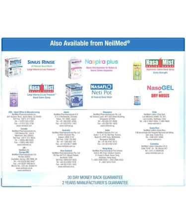 NeilMed Hydropulse Multi-Speed Electric Nasal Sinus Irrigation System - White - Buy Online on GoSupps.com