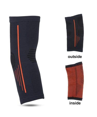 Elbow Compression Arm Sleeve Brace for Tendonitis Arthritis Tennis Golf Basketball - Buy Online on GoSupps.com