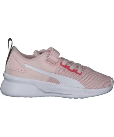 PUMA Kids Flyer Runner V INF Sneaker - 9 UK Child - Puma White/ Lotus Paradise Pink - Buy Online on GoSupps.com