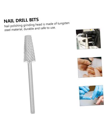MERRYHAPY Nail Polisher Manicure Polishing Tools Nail Drill Bit Manicure File Bits Electric Nail File Nail File Drill Bit Nail Buffer Bit Professional Styling Tools Nail Gel Tungsten Steel 1 - Buy Online on GoSupps.com