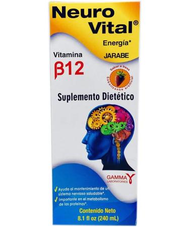 Neuro Vital B12 Energy Syrup - Boost Energy & Focus Naturally - Buy Online on GoSupps.com