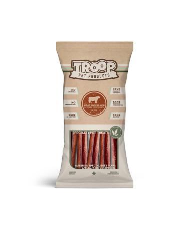 Loyalty Dog Treats Beef Bully Sticks Natural Single Ingredient Dehydrated Dental Chew 12 inch (Pack of 10) 1.63 g (Pack of 10) 10