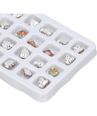 Nail Rhinestones 3D Accessories 20pcs Multiple Shapes Crystal Rhinestones Nail Decoration for Travel (04) - Buy Online on GoSupps.com