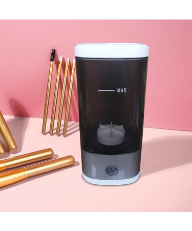 Premium Makeup Brush Cleaner - All Size Cosmetic Brushes Washer & Drying Tool in Grey White - Buy Online on GoSupps.com