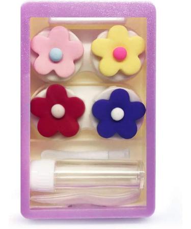 LCFALO Contact Lens Case - Portable Eye Organizer with Embroidery Tool Set | Travel Solution for Cute Contact Lens Care - Buy Online on GoSupps.com