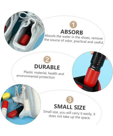 HomsfoU Shoe Deodorant Capsules - Antiperspirant Balls for Leather Shoes & Smell Relief | Dry Remedy for Shoe Odor Care - Buy Online on GoSupps.com