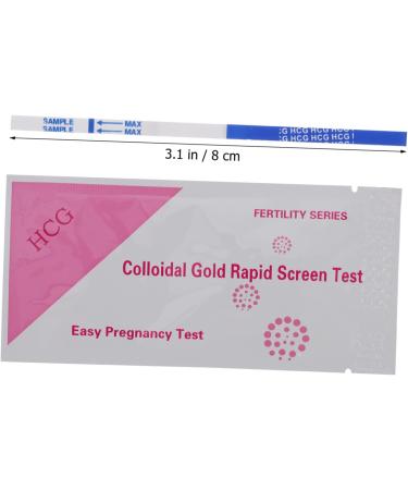 25 High Precision Pregnancy Test Strips - Early Detection Test Tool - Reliable Pregnancy Test Supplies - Buy Online on GoSupps.com